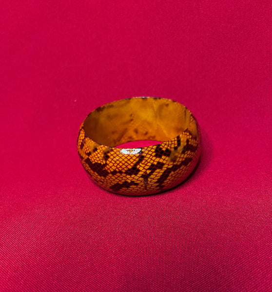 Animal Print  Wooden Bangles