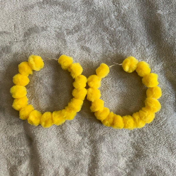 Yellow Poms