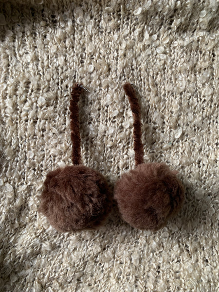 Jumbo Pom Pom Dangles (Color Variations)